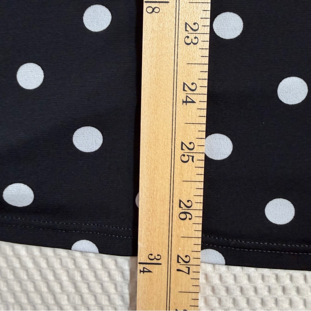 White House Black Market Strapless Dress S Polka Dot Y2K Coastal Cowgirl Mini - Picture 7 of 8